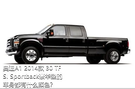奥迪A1 2014款 30 TFSI Sportback豪华型的车身都有什么颜色？