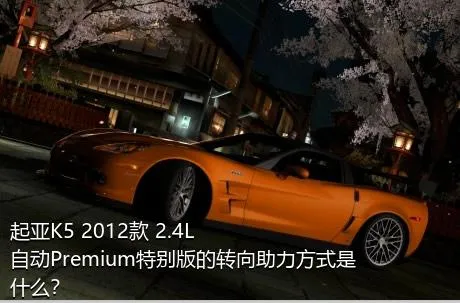 起亚K5 2012款 2.4L 自动Premium特别版的转向助力方式是什么？
