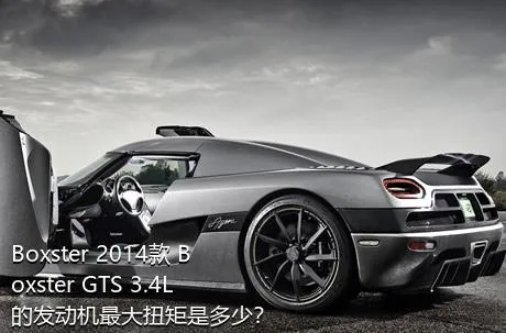 Boxster 2014款 Boxster GTS 3.4L的发动机最大扭矩是多少？