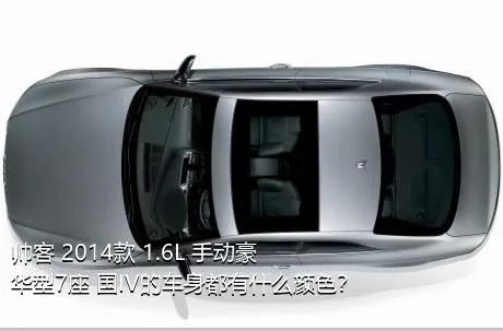 帅客 2014款 1.6L 手动豪华型7座 国IV的车身都有什么颜色？