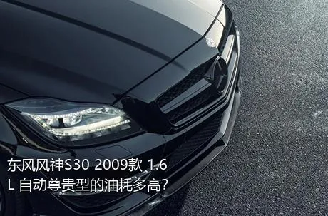 东风风神S30 2009款 1.6L 自动尊贵型的油耗多高？