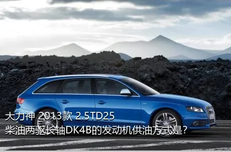 大力神 2013款 2.5TD25柴油两驱长轴DK4B的发动机供油方式是？