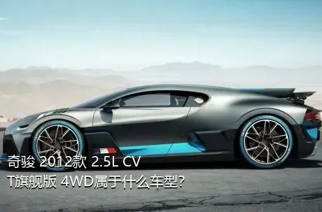 奇骏 2012款 2.5L CVT旗舰版 4WD属于什么车型？