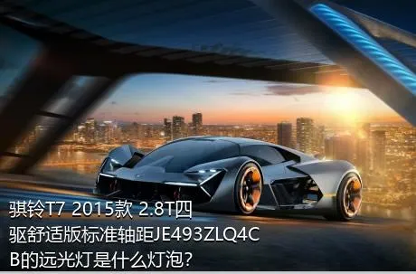骐铃T7 2015款 2.8T四驱舒适版标准轴距JE493ZLQ4CB的远光灯是什么灯泡？