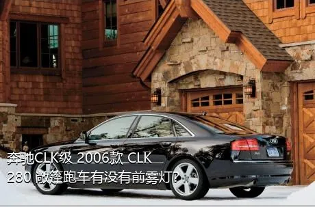 奔驰CLK级 2006款 CLK 280 敞篷跑车有没有前雾灯？