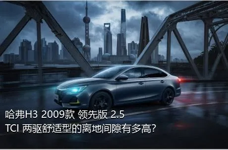 哈弗H3 2009款 领先版 2.5TCI 两驱舒适型的离地间隙有多高？
