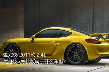 陆风X8 2011款 2.4L 汽油4X2导航版属于什么车型？