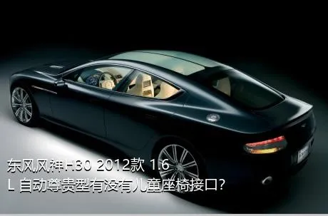 东风风神H30 2012款 1.6L 自动尊贵型有没有儿童座椅接口？