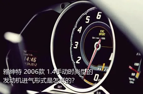 雅绅特 2006款 1.4手动时尚型的发动机进气形式是怎样的？