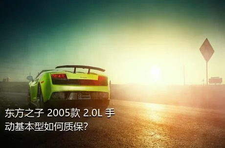 东方之子 2005款 2.0L 手动基本型如何质保？