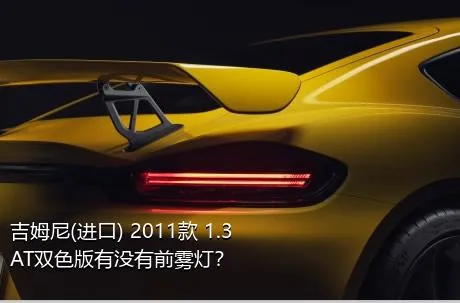吉姆尼(进口) 2011款 1.3 AT双色版有没有前雾灯？