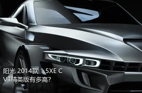 阳光 2014款 1.5XE CVT精英版有多高？