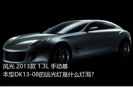风光 2013款 1.3L 手动基本型DK13-08的远光灯是什么灯泡？