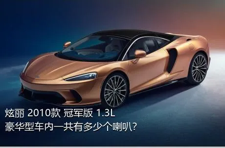 炫丽 2010款 冠军版 1.3L 豪华型车内一共有多少个喇叭？