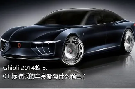 Ghibli 2014款 3.0T 标准版的车身都有什么颜色？