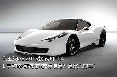 利亚纳A6 2015款 两厢 1.4L 手动幸福型的排放标准是？是欧几的车？