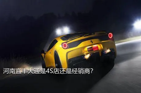河南宜丰大通是4S店还是经销商？