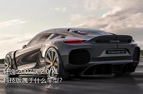 轩逸 2007款 2.0 XL 科技版属于什么车型？