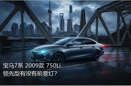 宝马7系 2009款 750Li领先型有没有前雾灯？