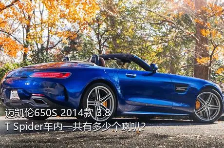 迈凯伦650S 2014款 3.8T Spider车内一共有多少个喇叭？