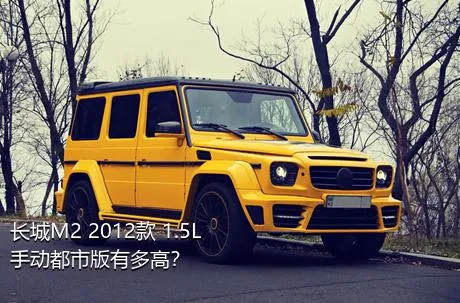 长城M2 2012款 1.5L 手动都市版有多高？