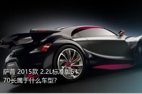 萨普 2015款 2.2L标准版5170长属于什么车型？