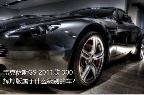 雷克萨斯GS 2011款 300 辉煌版属于什么级别的车？