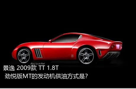 景逸 2009款 TT 1.8T 劲悦版MT的发动机供油方式是？