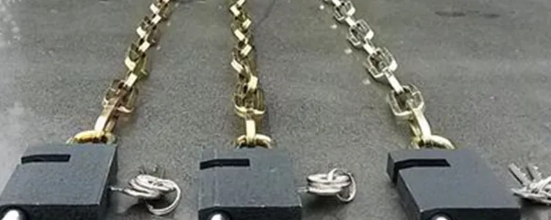 单链锁怎么开，细链锁怎么开